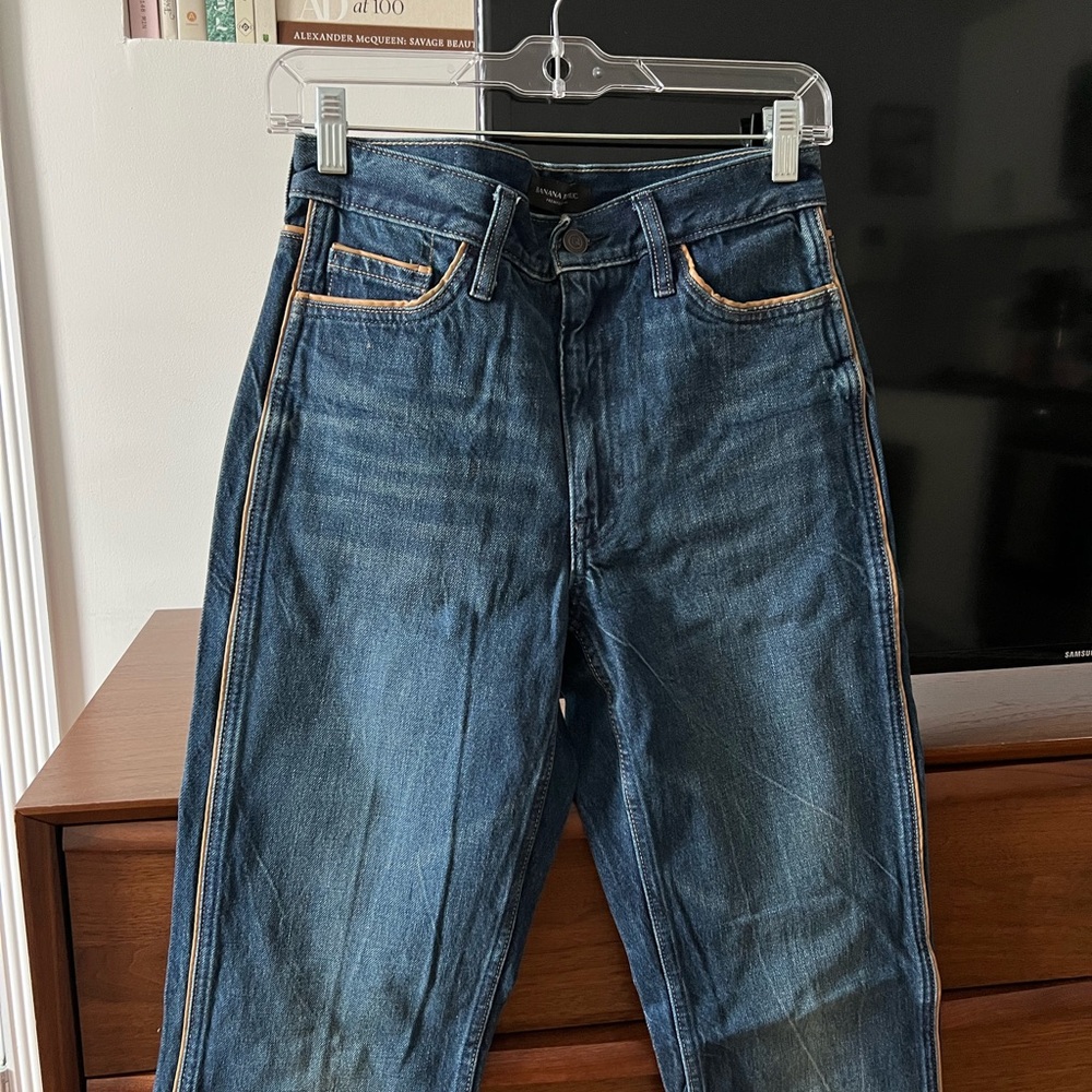 Banana Republic Vintage High Rise Straight Jeans